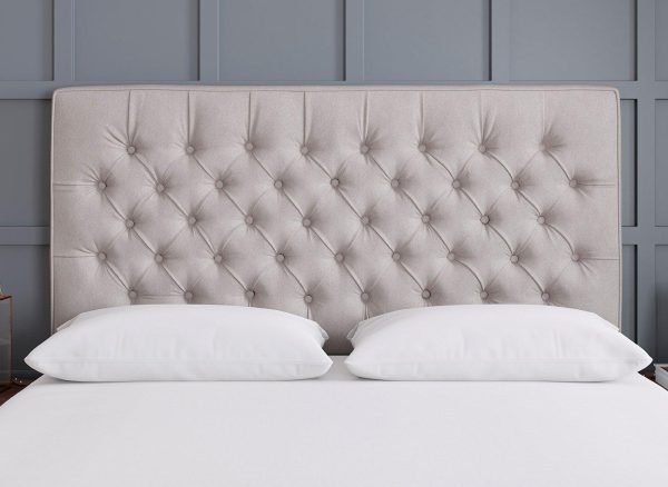 TheraPur Bracken Headboard 46 Double Silver