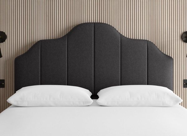 TheraPur Hemlock Headboard 60 Super King Grey