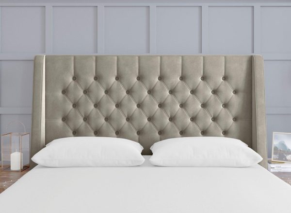 TheraPur Buckler Headboard 50 King Grey