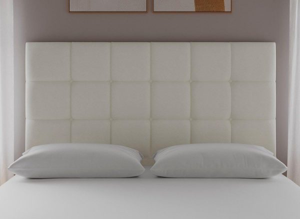 Sleepeezee Pompeii Headboard 60 Super King Cream