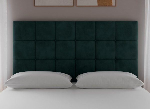 Sleepeezee Pompeii Headboard 50 King Green