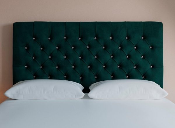 Sleepeezee Messina Headboard 46 Double Green