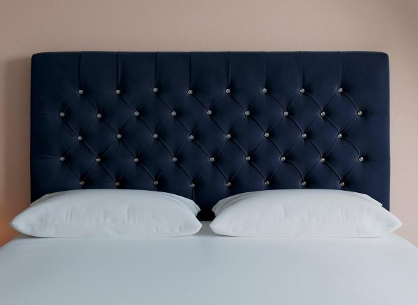 Sleepeezee Messina Headboard 50 King Blue