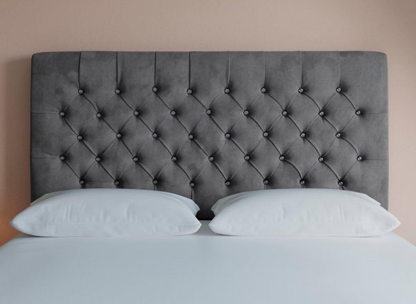 Sleepeezee Messina Headboard 50 King Grey