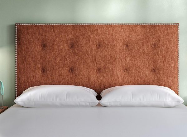 Dream Team Levisham Headboard 40 Small Double Brown