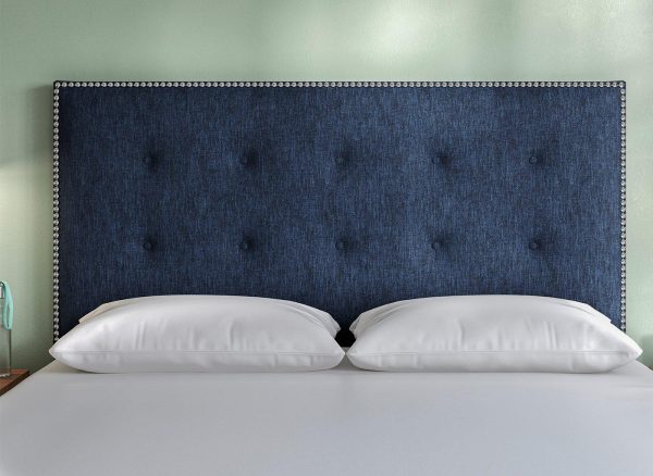 Dream Team Levisham Headboard 60 Super King Blue