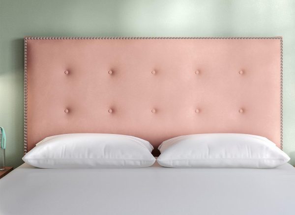 Dream Team Levisham Headboard 40 Small Double Pink