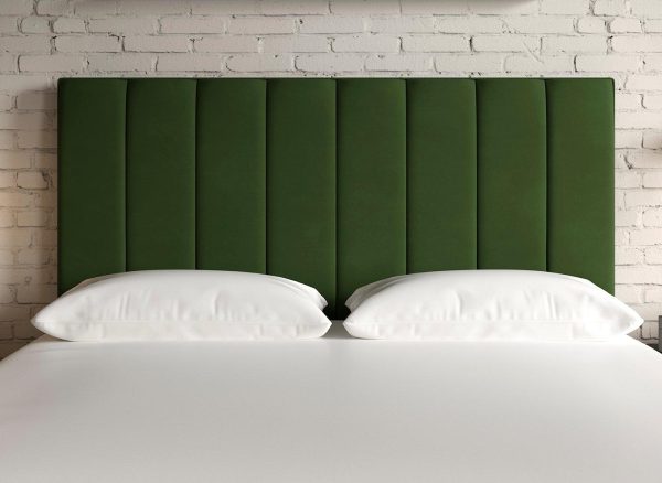 Dream Team Helvellyn Headboard 40 Small Double Green