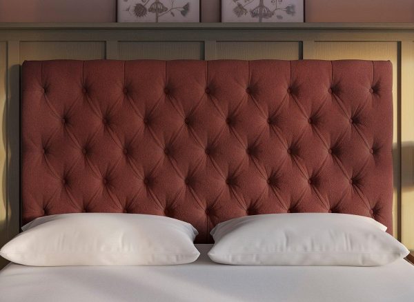 Flaxby Harrogate Headboard   66 Emperor   Red