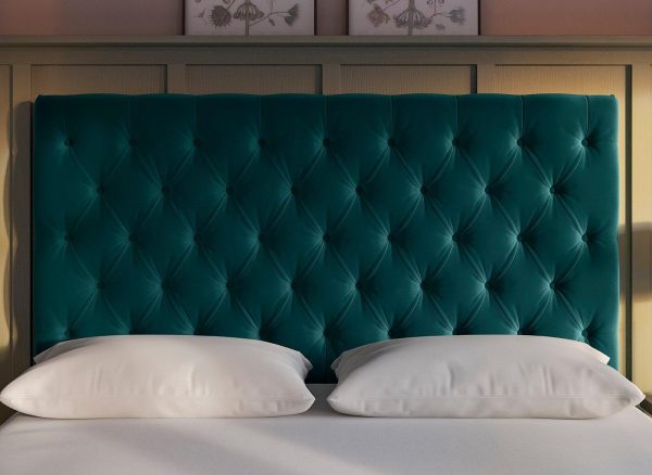 Flaxby Harrogate Headboard 66 Emperor Green