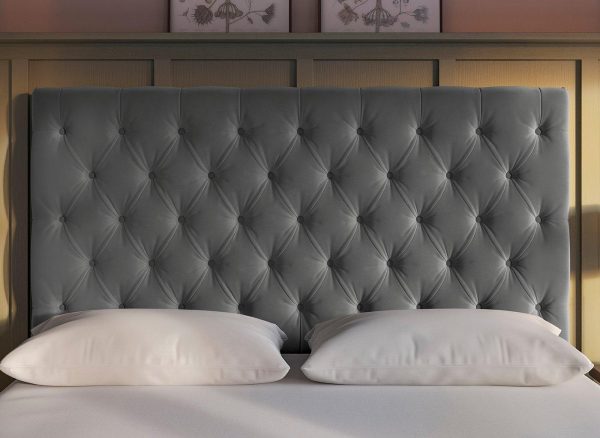 Flaxby Harrogate Headboard 30 Single Grey