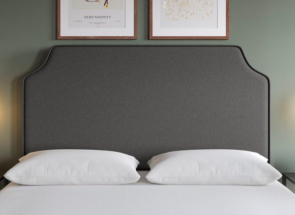 Flaxby Rainton Padded Headboard 50 King Grey