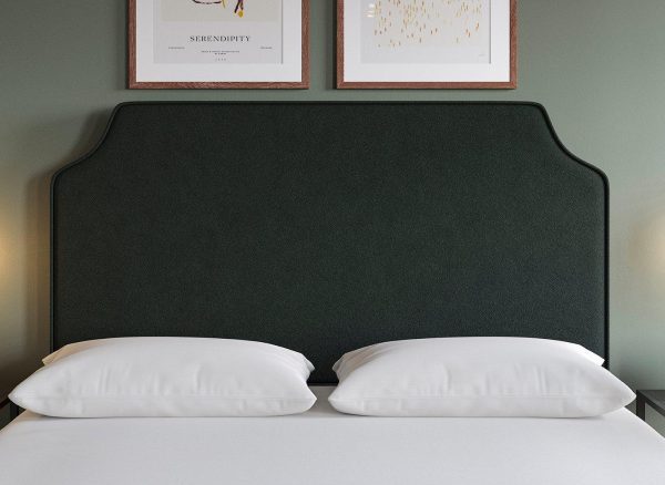 Flaxby Rainton Padded Headboard 30 Single Green