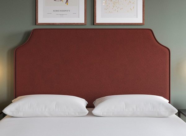 Flaxby Rainton Padded Headboard 30 Single Red