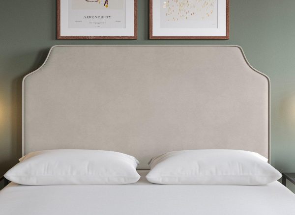 Flaxby Rainton Padded Headboard 50 King Beige