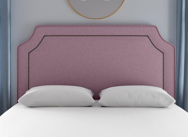 Flaxby Malton Padded Headboard 30 Single Purple