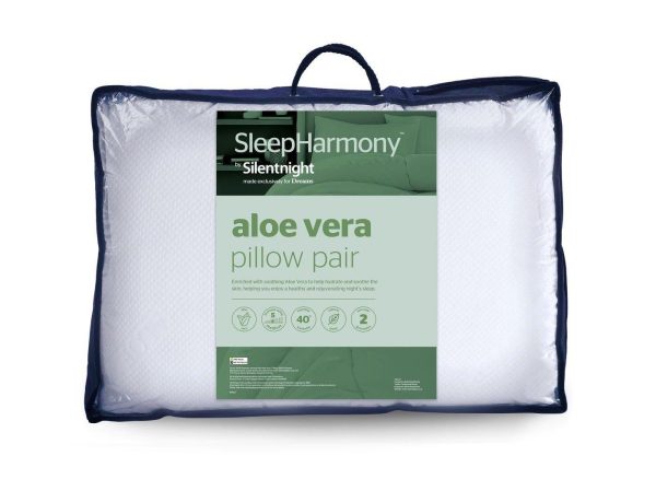 Silentnight Sleep Harmony Aloe Vera Pillow Pair