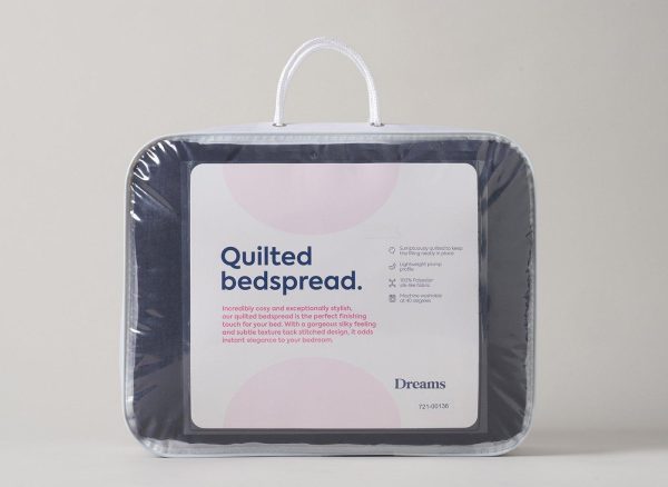 Dreams Quilted Bedspread Blue