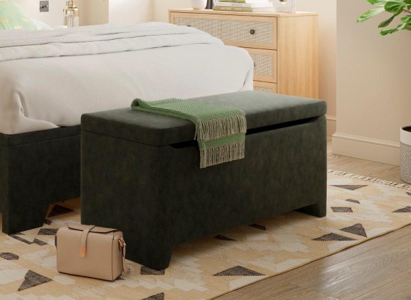 Kimberley Blanket Box Green