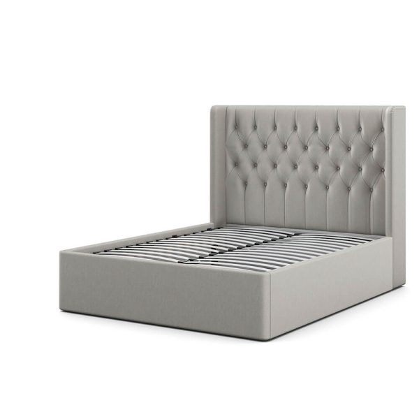 Ives Ottoman Bed Natural Super King