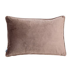 Isla Velvet Cushion Mink Mink