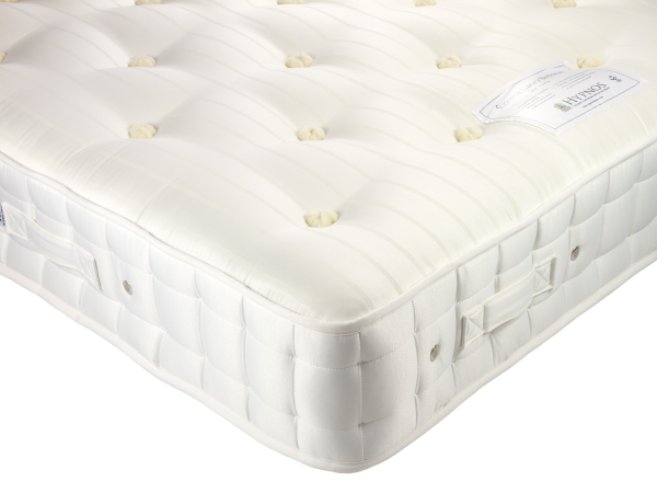 Hypnos Supreme Luxury Bedstead Super King Zip and Link Mattress