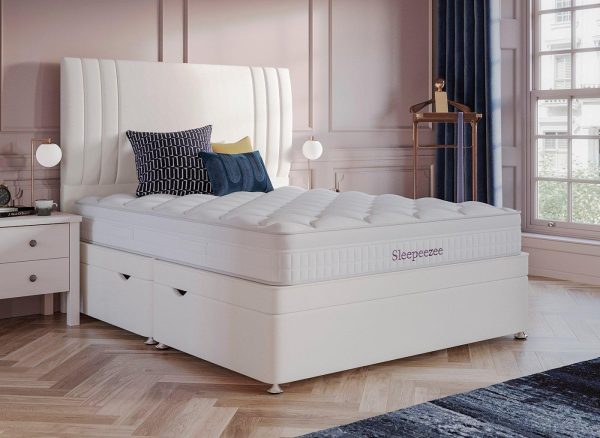 Sleepeezee Ottoman Divan Base 60 Super King Cream