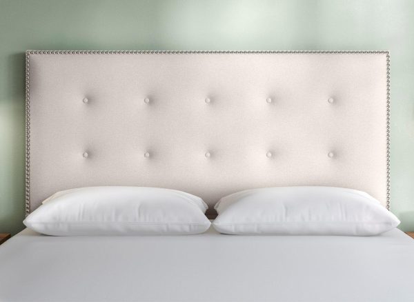 Dream Team Levisham Headboard 30 Single Cream