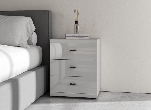 Roberts Drawer Bedside Grey