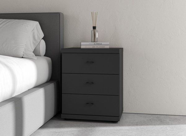 Roberts Drawer Bedside White