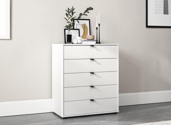 Kirkpatrick 4 Drawer Chest White