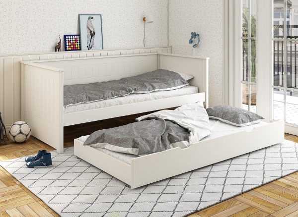 Northwood Day Bed with Trundle 30 Single White