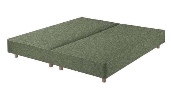 Harrison Spinks Classic Shallow Divan Base Emperor Rustika Forest