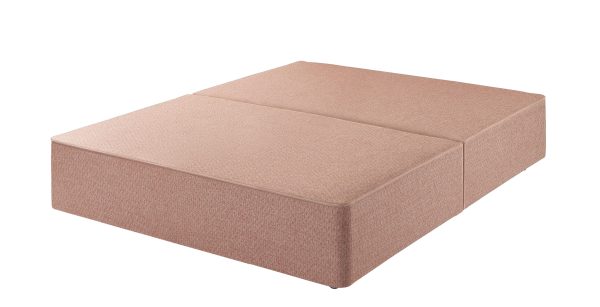 Harrison Spinks Premium Divan Base No Drawers Small Double Empire Terracotta