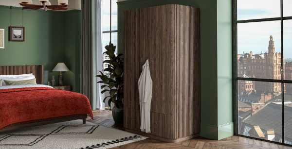 Jacob Wardrobe Dark Wood