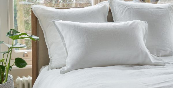 Camille Duvet Cover Double White