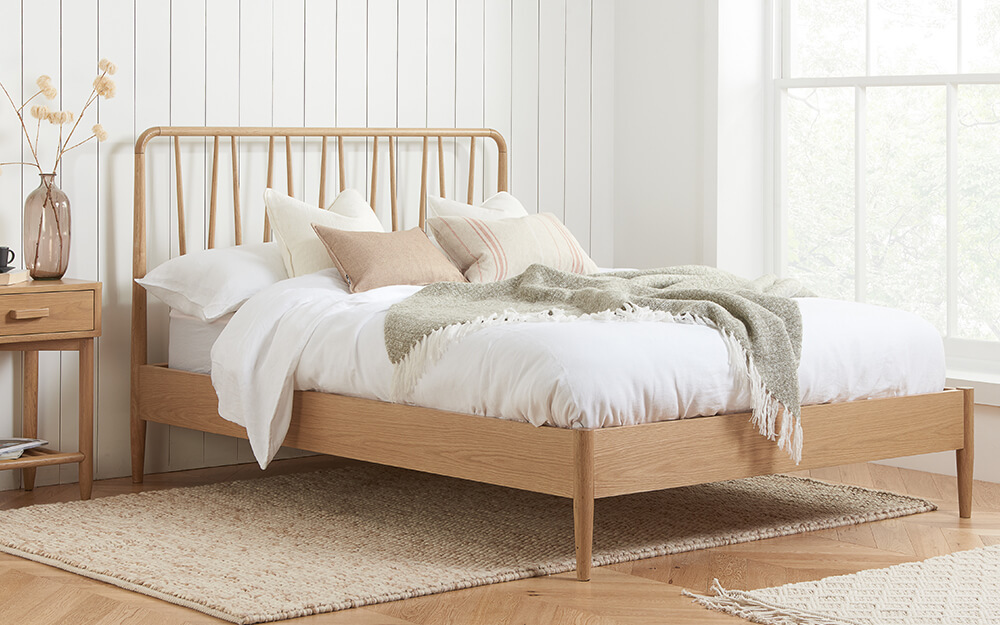 Birlea Jesper Wooden Bed Frame King Size |