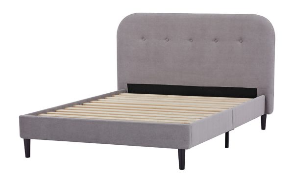 Novo Levi Fabric Bed Frame King Size