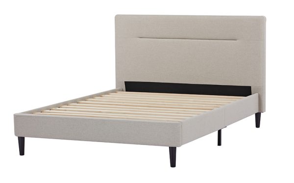 Novo Spencer Fabric Bed Frame King Size