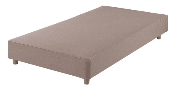 Harrison Spinks Classic Shallow Divan Base Mole Camel Single