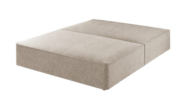 Harrison Spinks Premium Divan Base Diamond Stone No Drawers Double