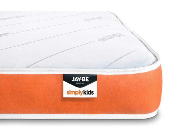 Jay Be Simply Kids Foam Free Sprung Mattress European Single Kids Mattress