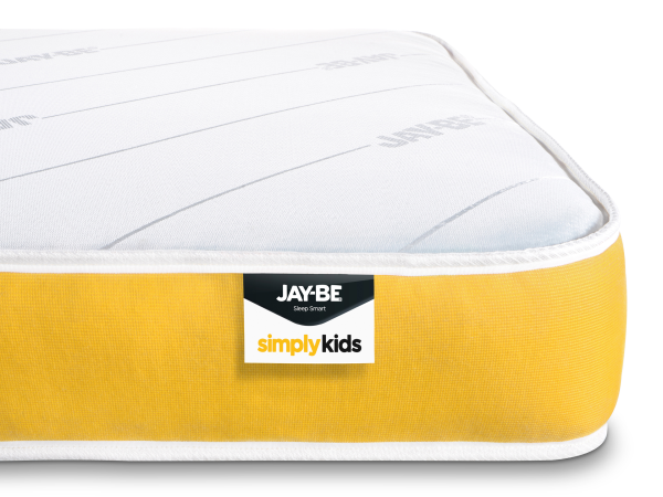 Jay Be Simply Kids Pocket Sprung Anti Allergy European Single Kids Mattress