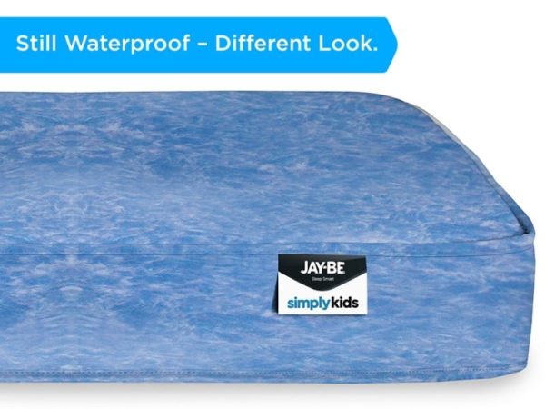 Jay Be Simply Kids Waterproof Anti Microbial Foam Free Sprung European Single Kids Mattress