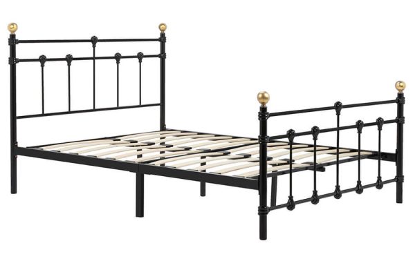 Birlea Atlas Metal Bed Frame Single Black |