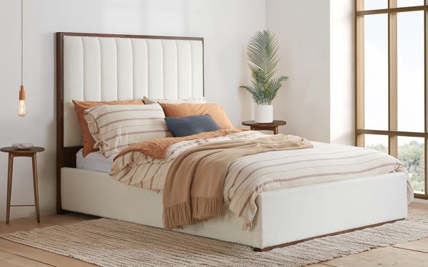 Novo Annabelle Fabric Bed Frame King Size |