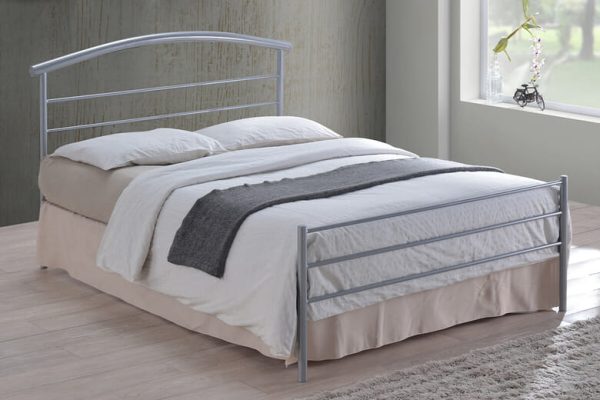 Time Living Brennington Silver Bed Frame Single