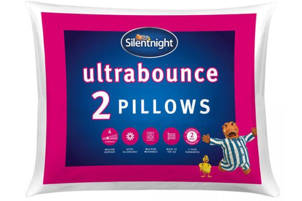 Silentnight Ultra Bounce Pillow Twin Pack Pillow