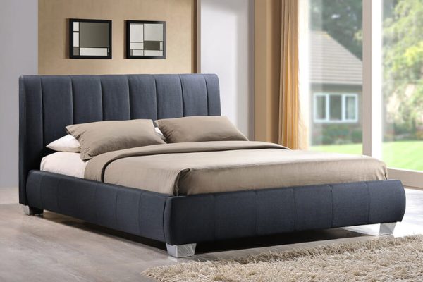 Time Living Braunston Grey Bed Frame Double