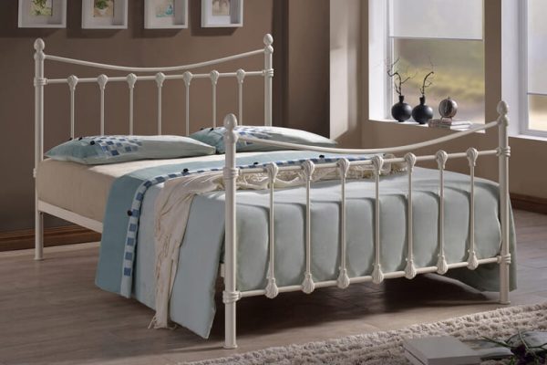 Time Living Florida Ivory Bed Frame Single